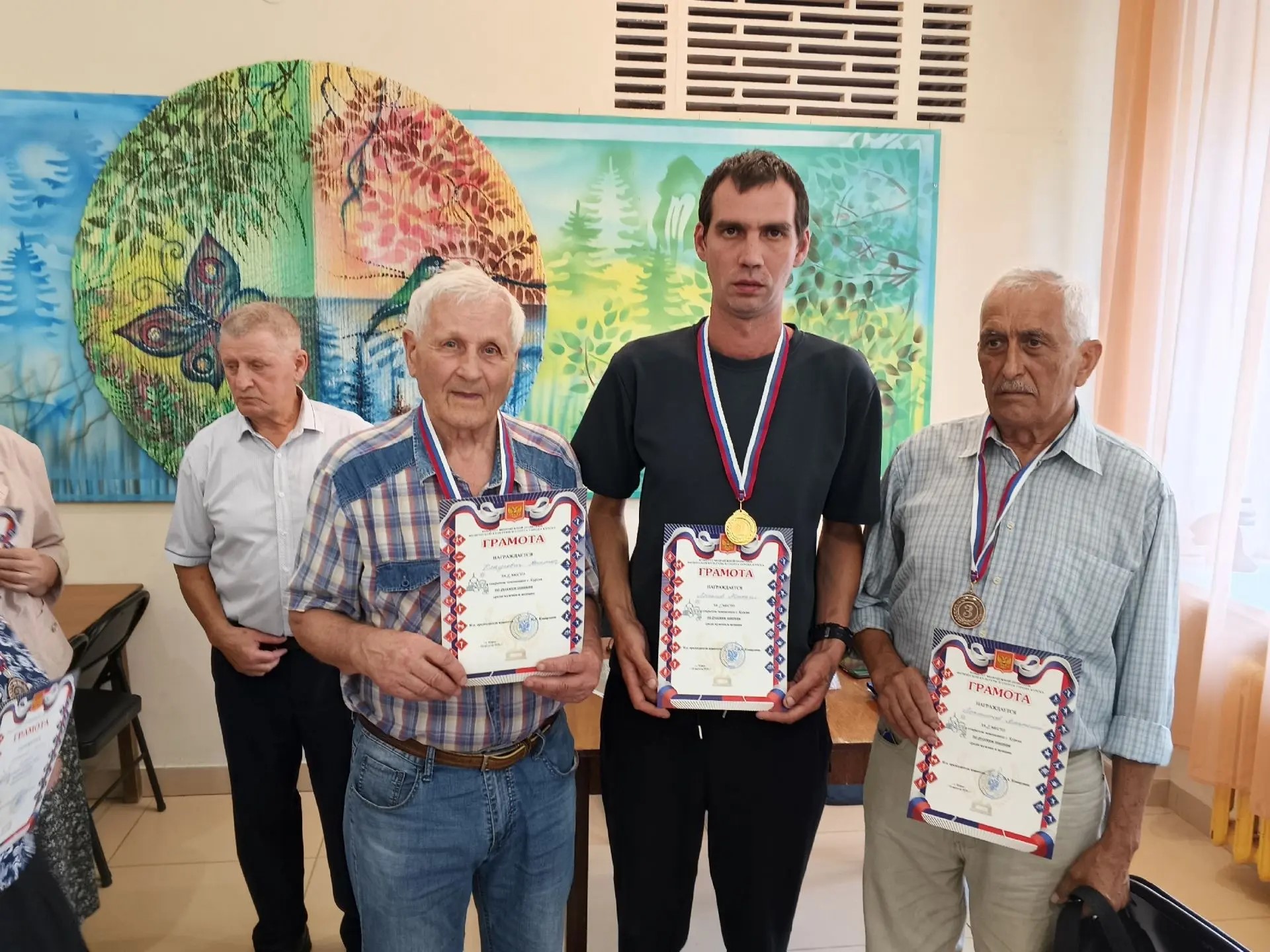 Спортсмен из Курска занял первое место по русским шашкам