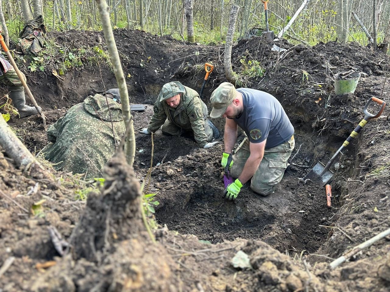 Поисковики разыскивают родственников погибшего в боях за Ленинград курянина Александра Иванова