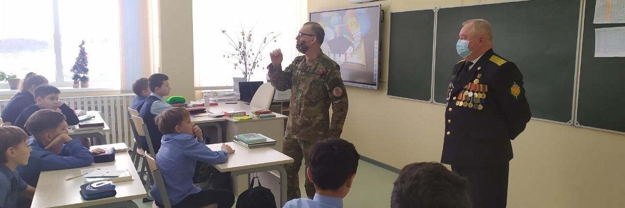 Представители Совета ветеранов Центрального округа Курска побывали в школе №62