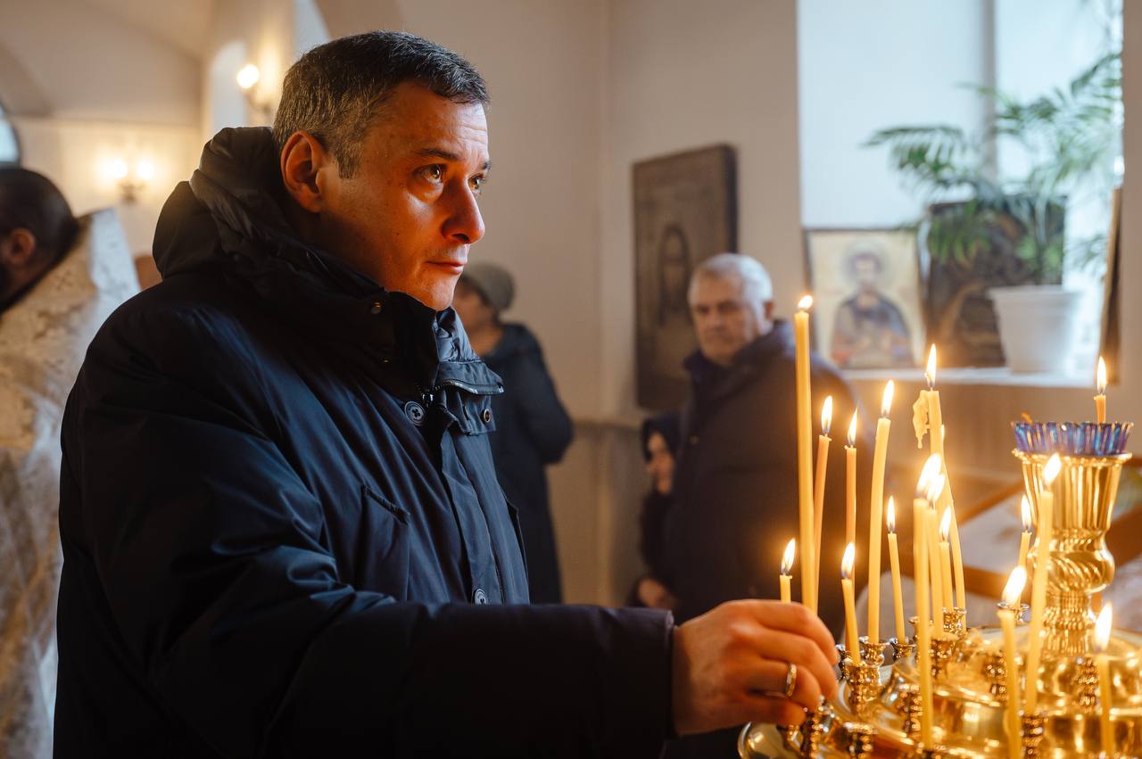 В Курской области освятили восстановленный старейший храм