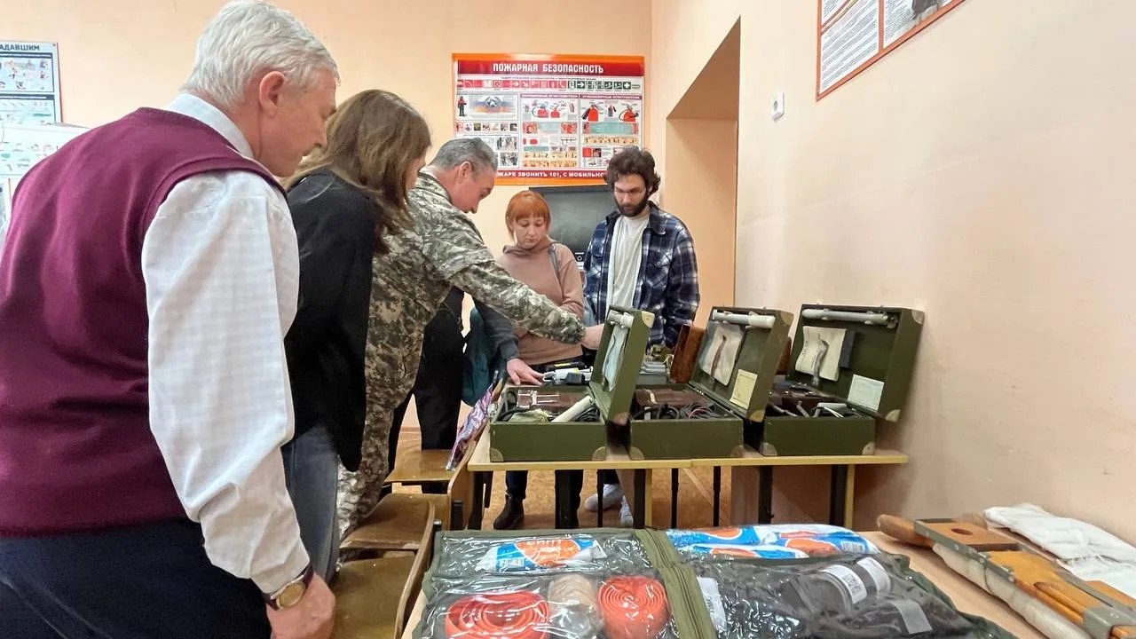 Учителя ОБЗР Курской области обменялись опытом военно-патриотического воспитания